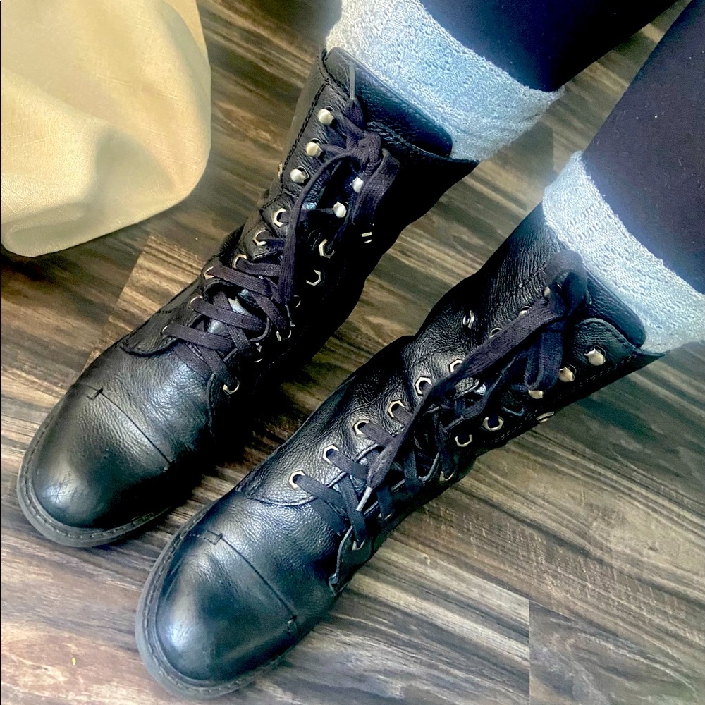 Sam Edelman Combat Boots